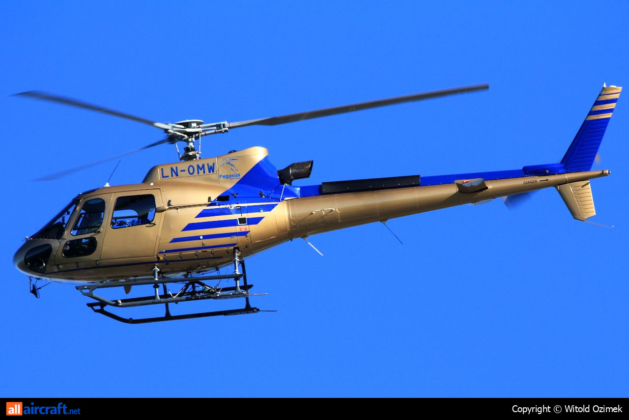 LN-OMW · Aérospatiale AS 315B Lama · (SVG / ENZV)