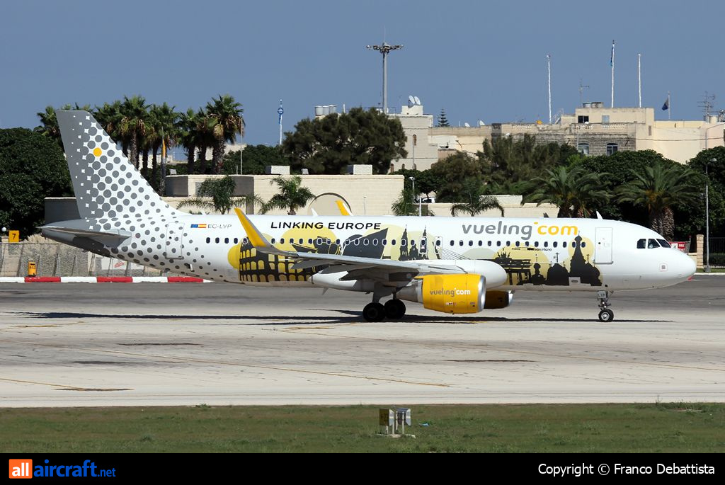 EC-LVP · Airbus A320-214(WL) · (MLA / LMML)