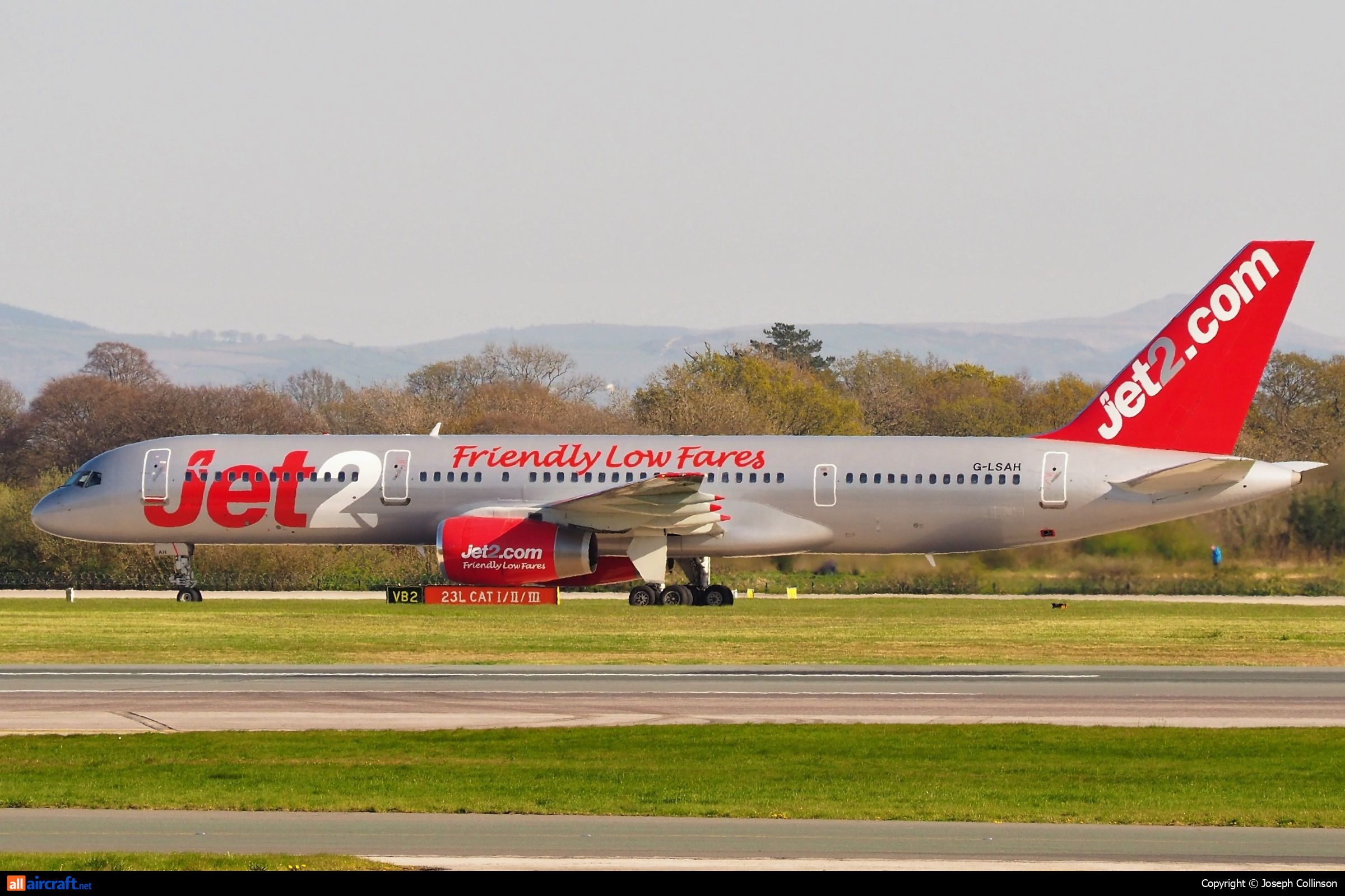 G-LSAH · Boeing 757-21B · (MAN / EGCC)