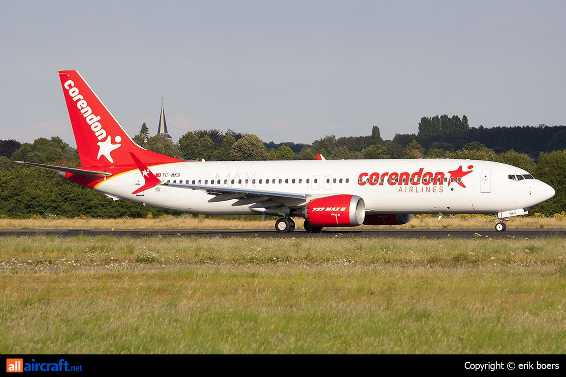 TC-MKS · Boeing 737-8 MAX · (MST / EHBK)