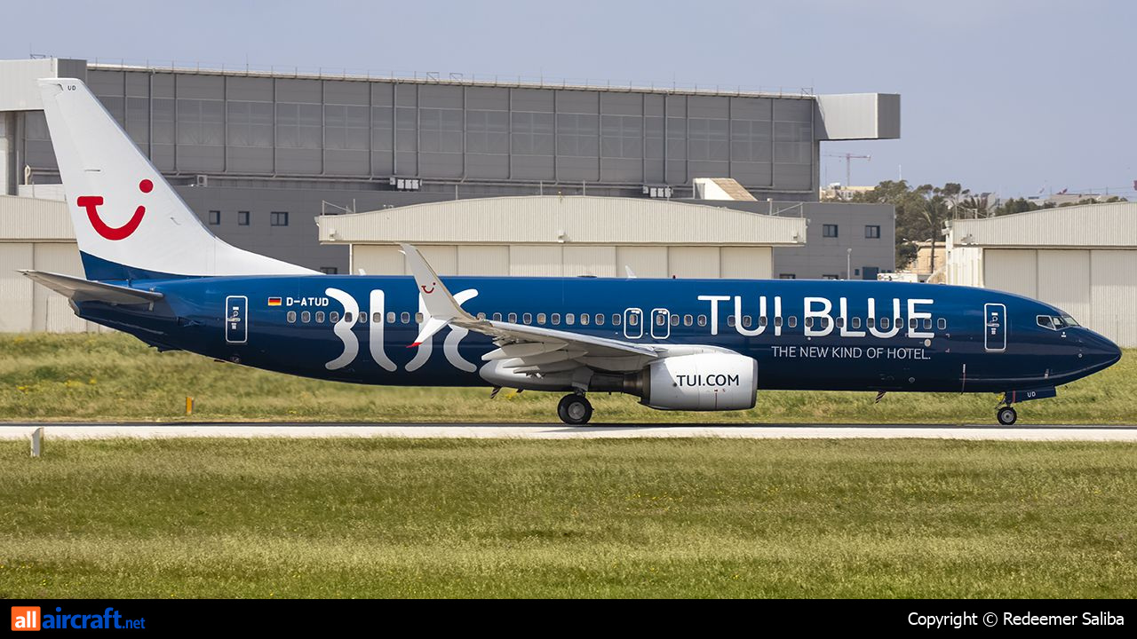 D-ATUD · Boeing 737-8K5(WL) · (MLA / LMML)