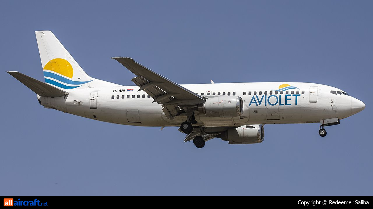 YU-ANI · Boeing 737-3H9 · (MLA / LMML)