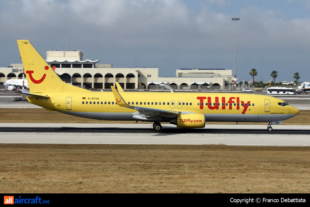 D-ATUH · Boeing 737-8K5(WL) · (MLA / LMML)