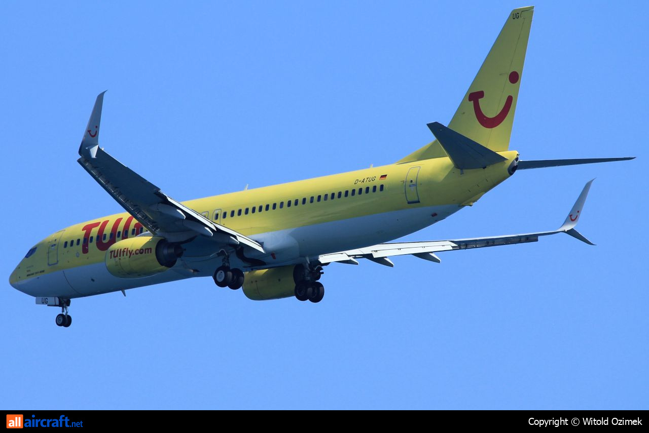 D-ATUG · Boeing 737-8K5(WL) · (HER / LGIR)