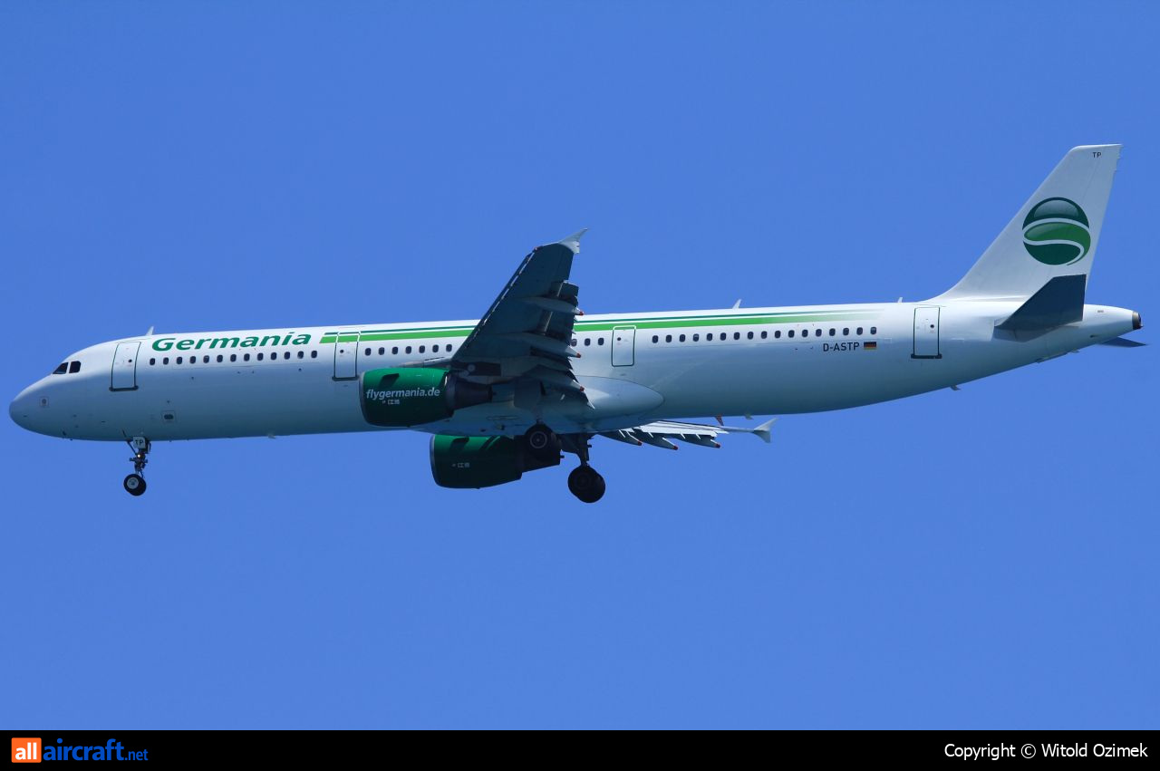 D-ASTP · Airbus A321-211 · (HER / LGIR)
