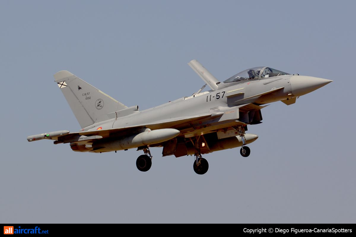 C.16-57 · Eurofighter EF-2000 Typhoon S · (LPA / GCLP)