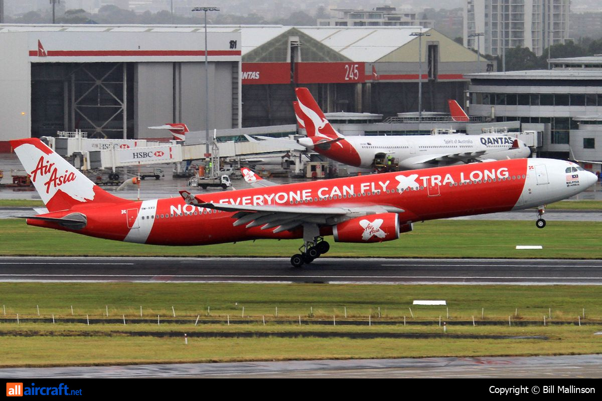 9M-XXU · Airbus A330-343 · (SYD / YSSY)