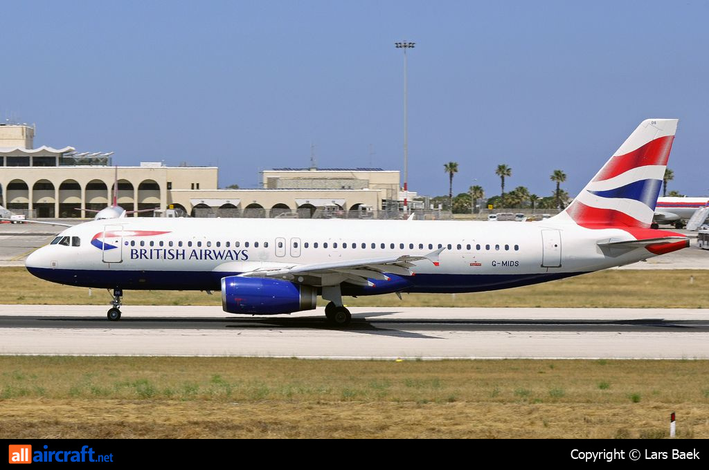 G-MIDS · Airbus A320-232 · (MLA / LMML)