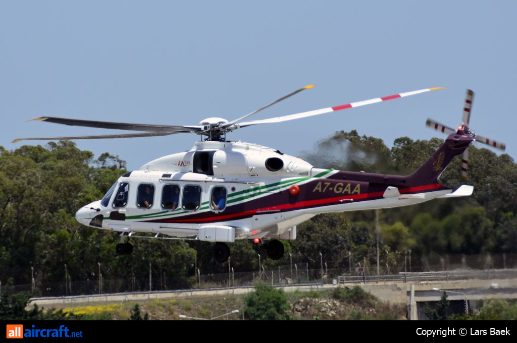 A7-GAA · AgustaWestland AW-189 · (MLA / LMML)