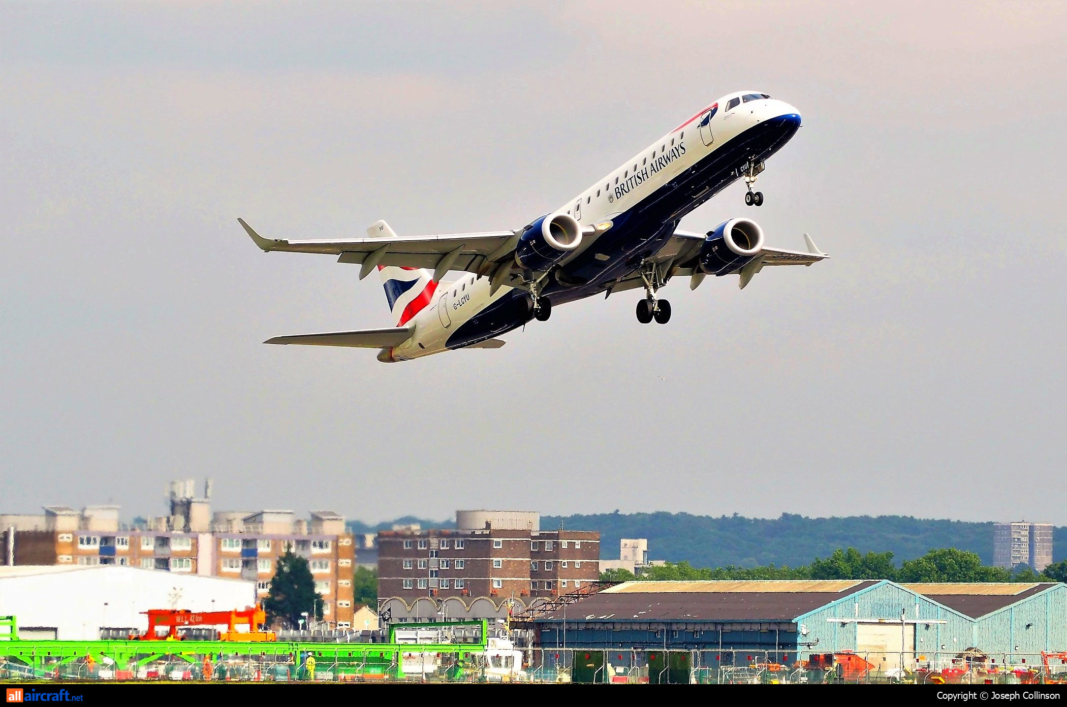 G-LCYU · Embraer 190-100SR · (LCY / EGLC)