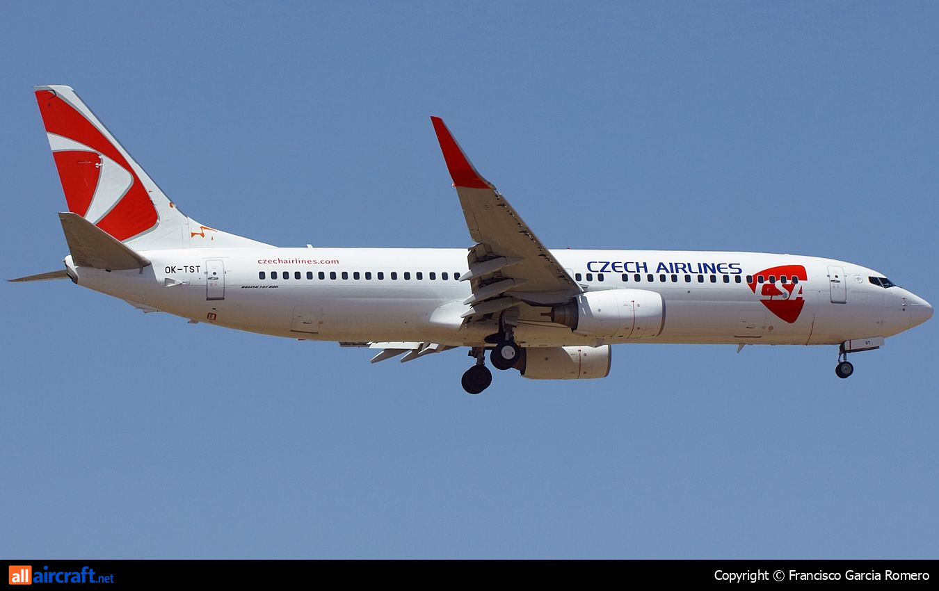 OK-TST · Boeing 737-86N(WL) · (LPA / GCLP)