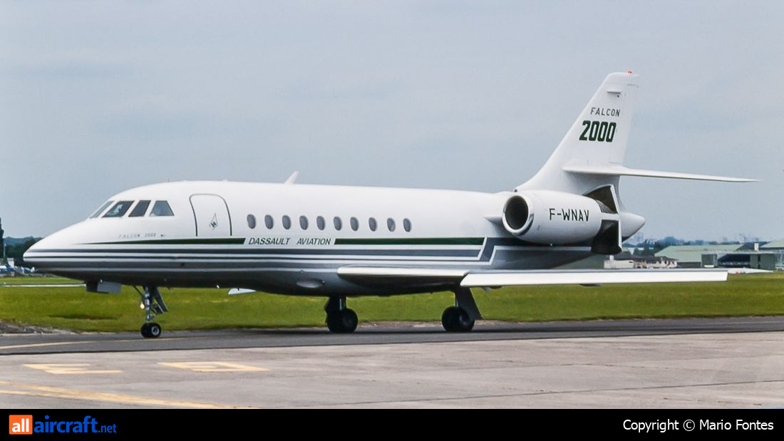 F-WNAV · Dassault Falcon 2000 · (LBG / LFPB)