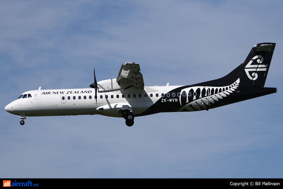 ZK-MVN · ATR-72-600 · (CHC / NZCH)