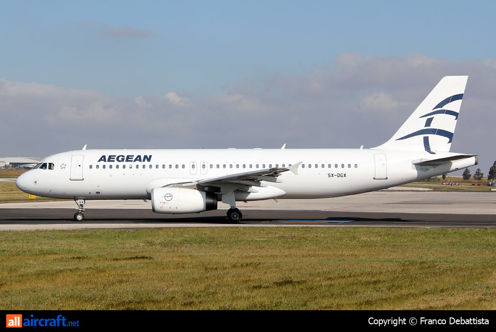 SX-DGX · Airbus A320-232 · (MLA / LMML)