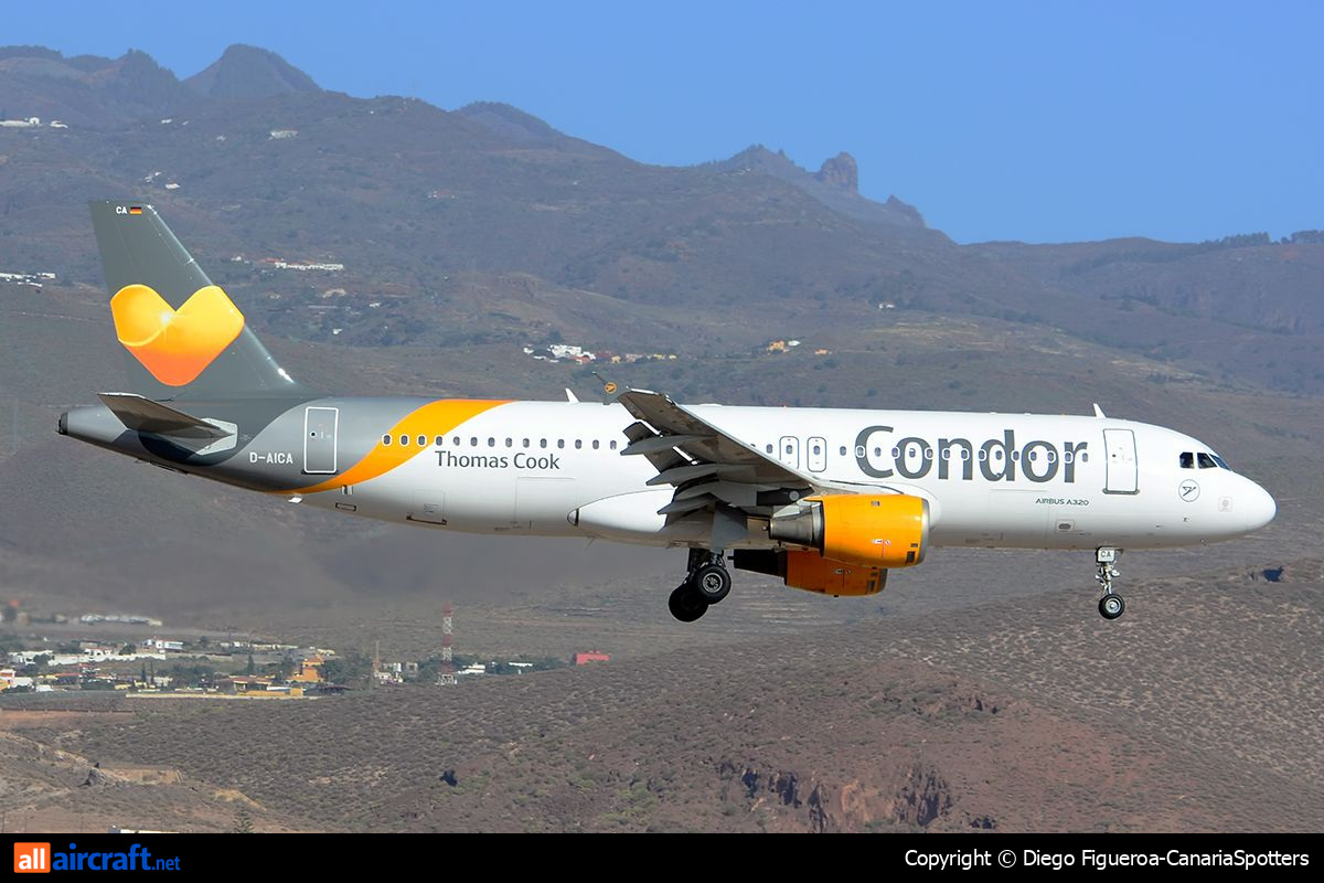 D-AICA · Airbus A320-212 · (LPA / GCLP)