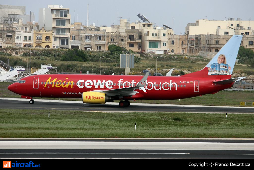 D-ATUH · Boeing 737-8K5(WL) · (MLA / LMML)