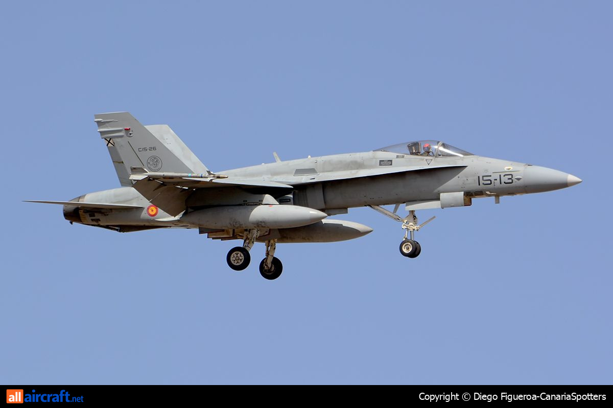 C.15-26 · McDonnell Douglas EF-18A+ Hornet · (LPA / GCLP)