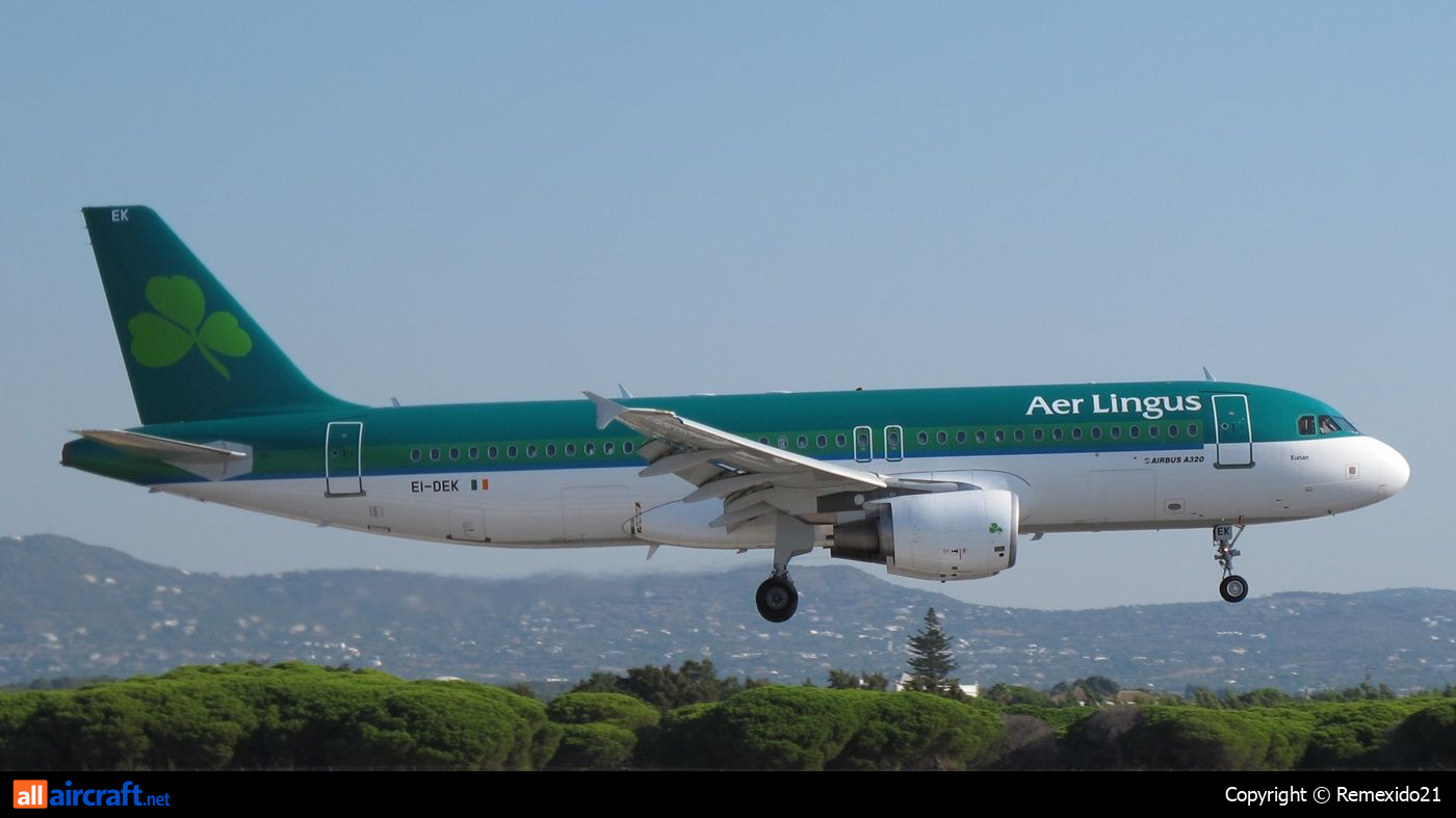 EI-DEK · Airbus A320-214 · (FAO / LPFR)
