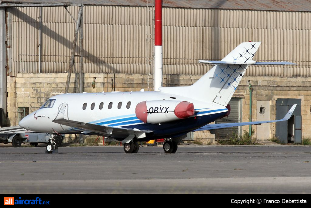 G-ORYX · Hawker Beechcraft 900XP · (MLA / LMML)