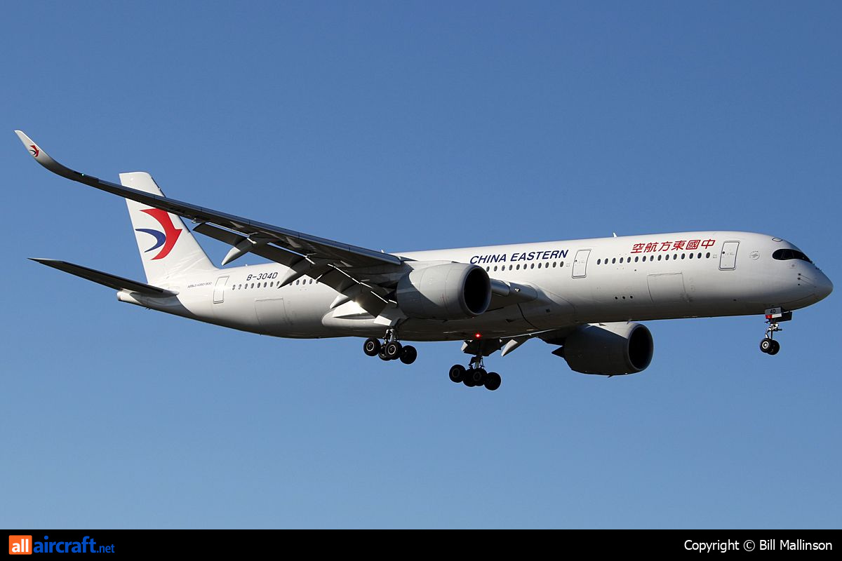 B-304D · Airbus A350-941 · (YSSY / SYD)