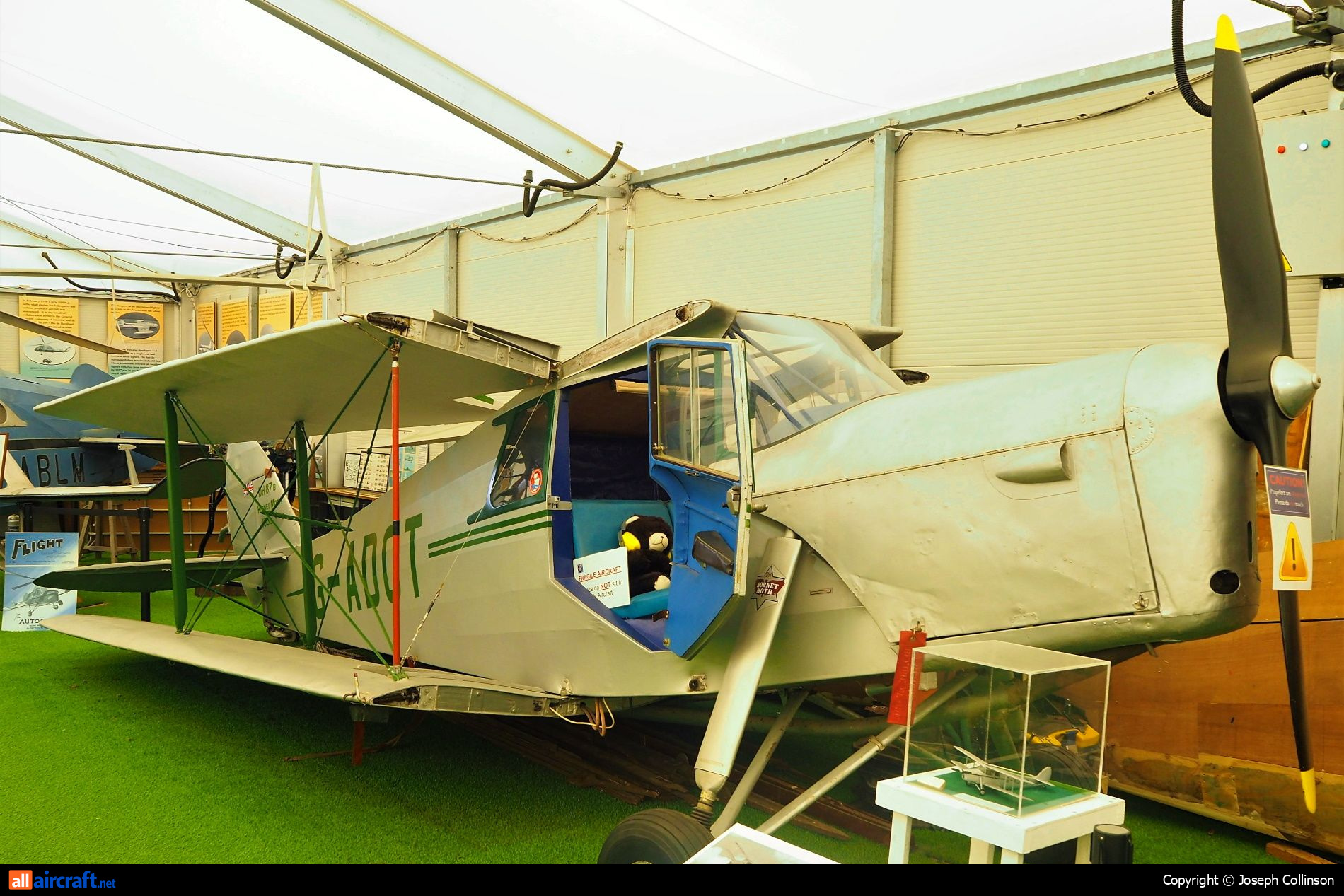G-ADOT · De Havilland DH-87B Hornet Moth · -