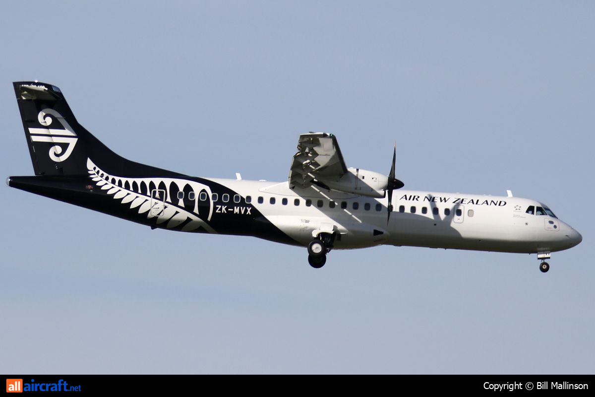 ZK-MVX · ATR-72-600 · (CHC / NZCH)