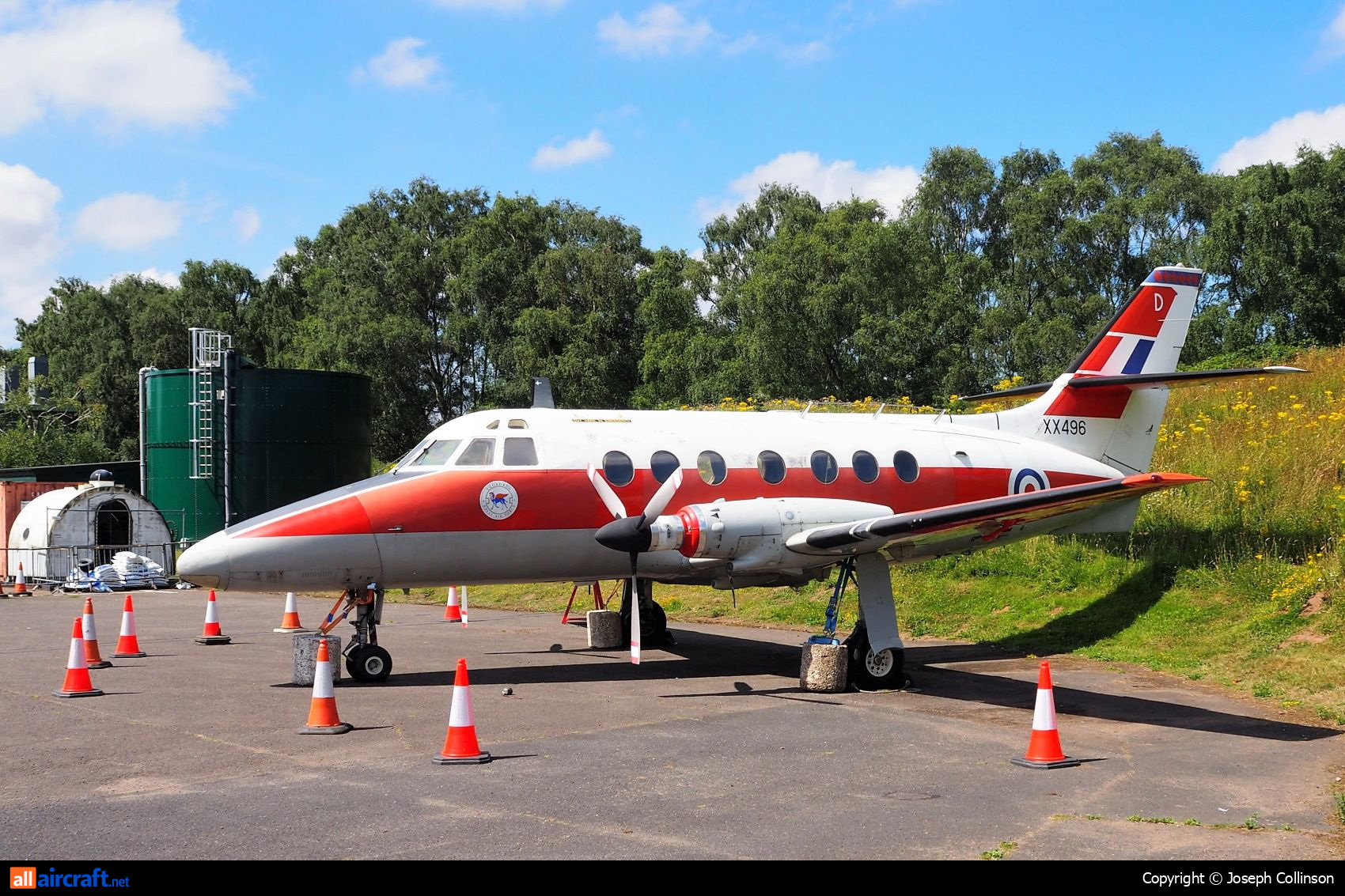 XX496 · Scottish Aviation HP-137 Jetstream T.1 · (EGWC)