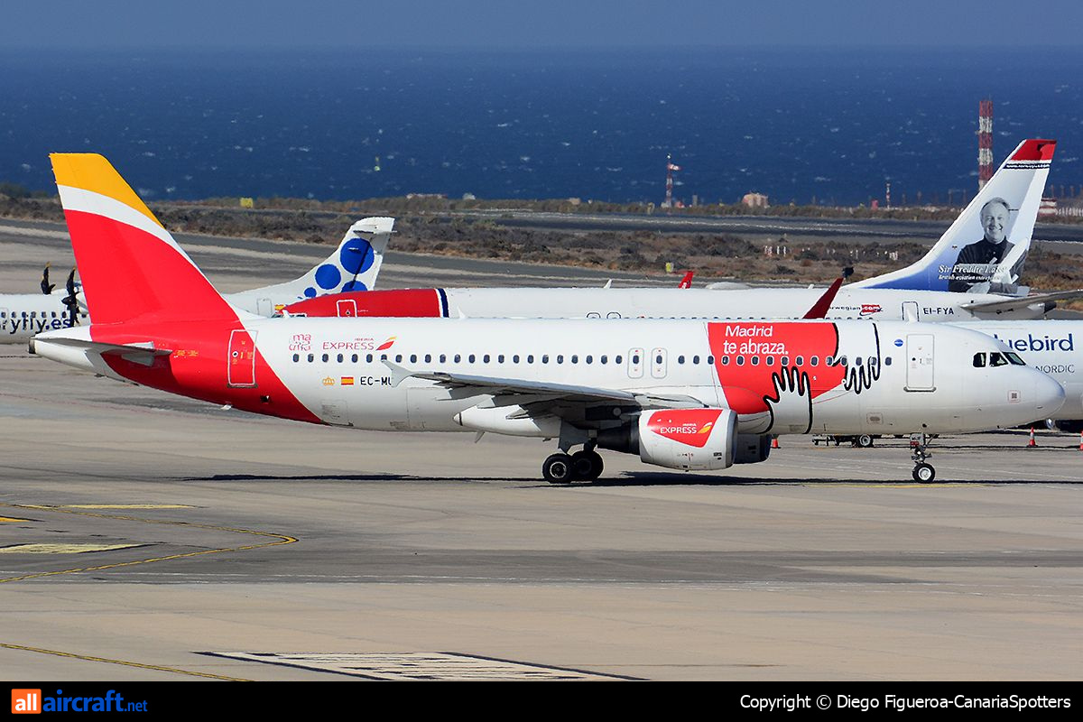 EC-MUF · Airbus A320-214 · (LPA / GCLP)
