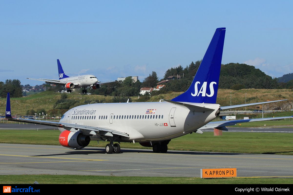 HB-JJA · Boeing 737-7AK BBJ · (SVG / ENZV)