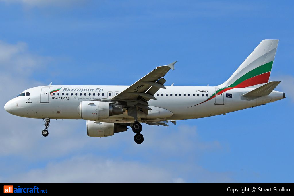 LZ-FBA · Airbus A319-112 · (LHR / EGLL)