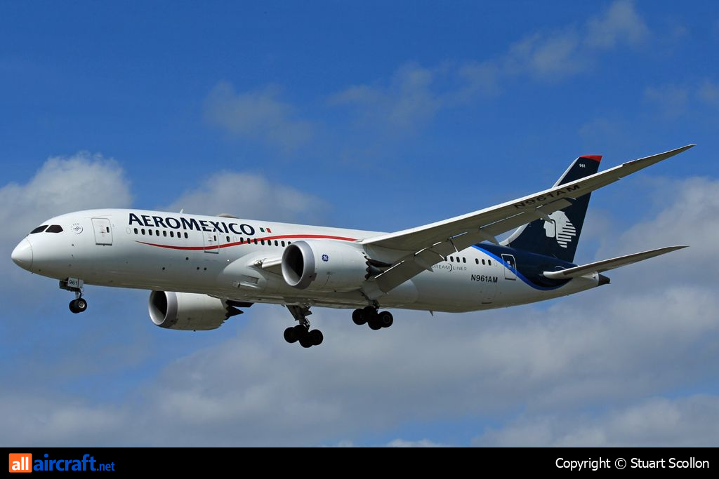 N961AM · Boeing 787-8 Dreamliner · (LHR / EGLL)