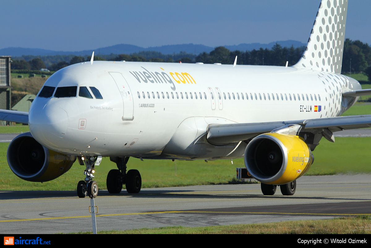 EC-LLM · Airbus A320-214 · (SVG / ENZV)