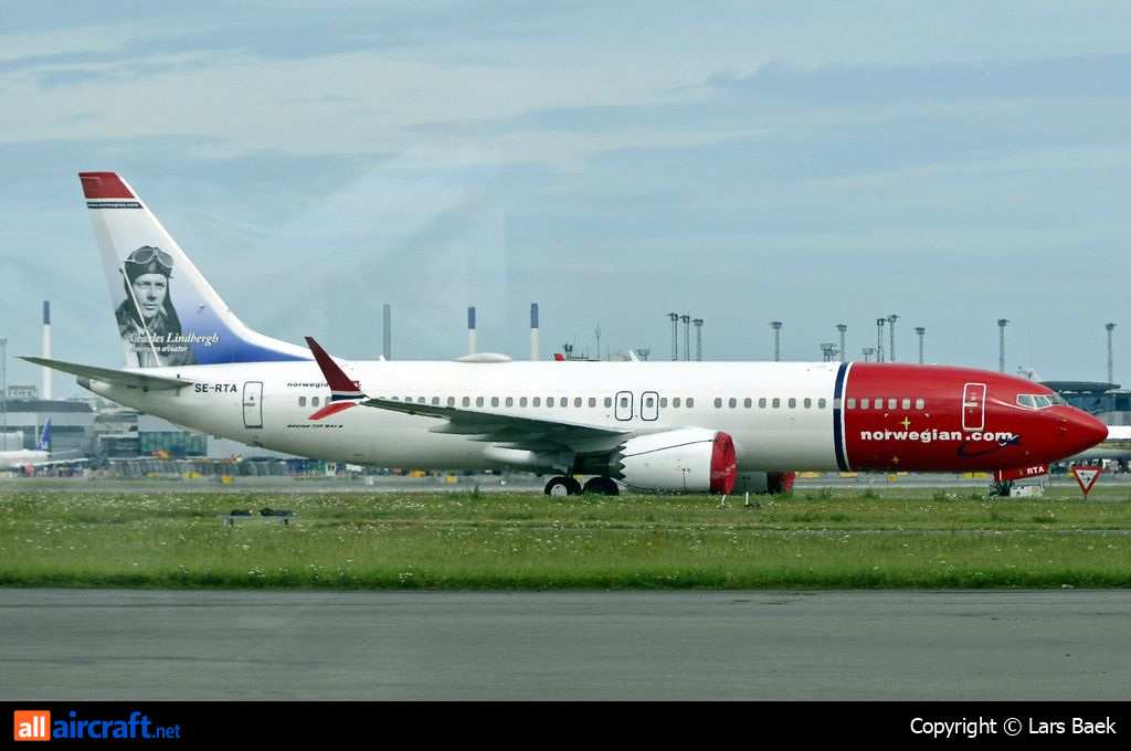 SE-RTA · Boeing 737-8 MAX · (CPH / EKCH)