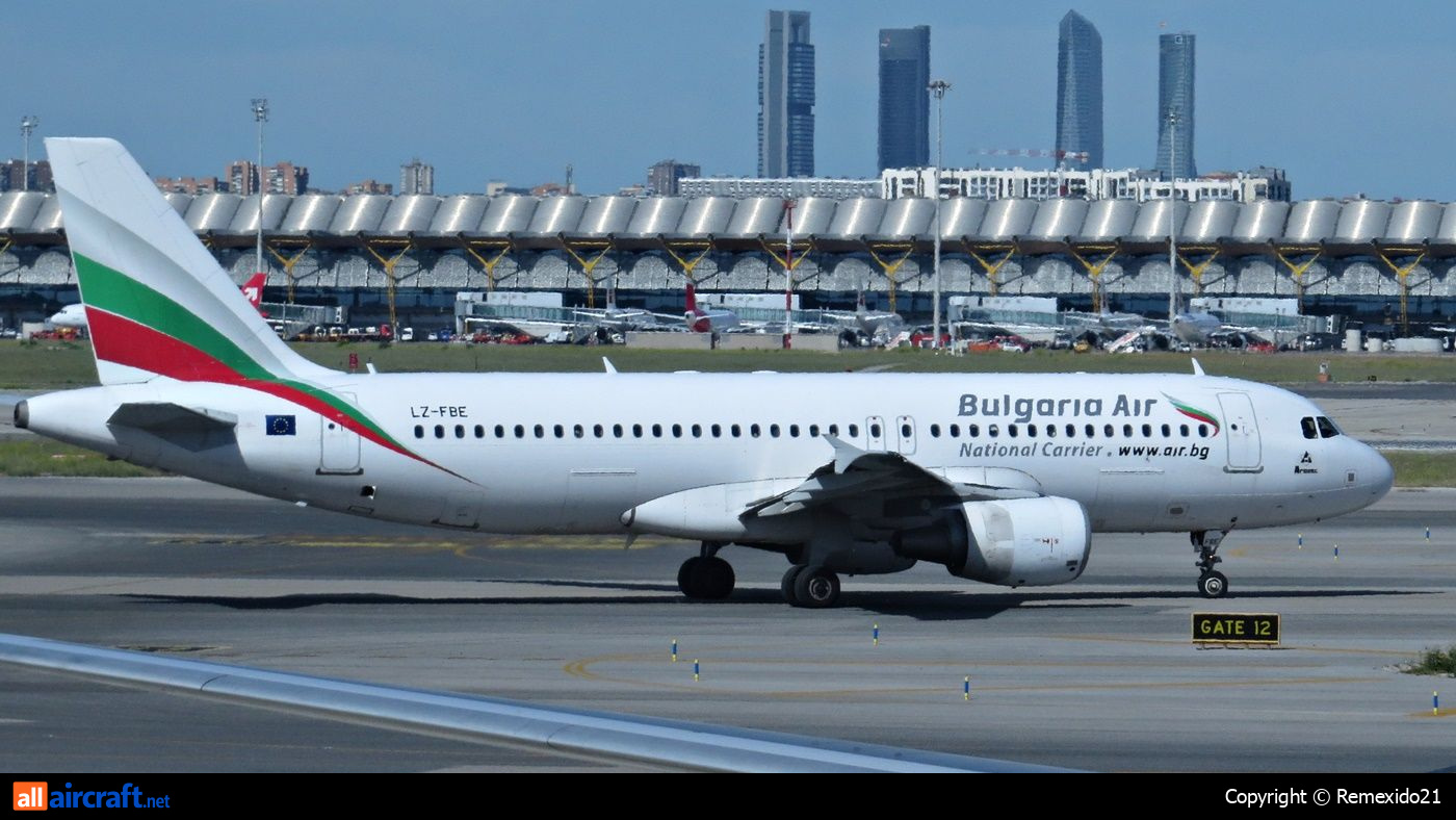 LZ-FBE · Airbus A320-214 · (MAD / LEMD)