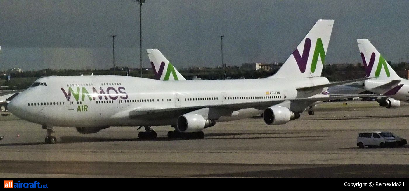 EC-KXN · Boeing 747-4H6 · (MAD / LEMD)