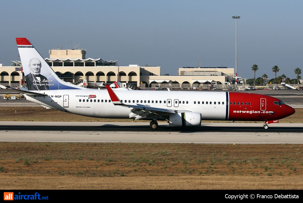 LN-NGP · Boeing 737-8JP(WL) · (MLA / LMML)