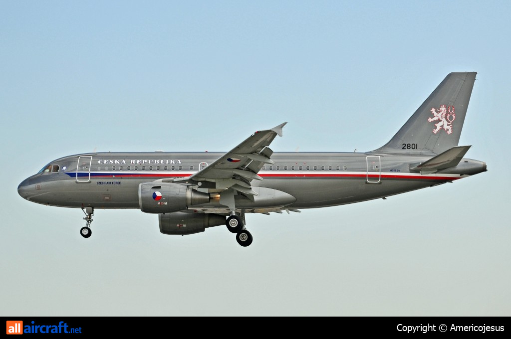 2801 · Airbus A319-115(CJ) · (LIS / LPPT)