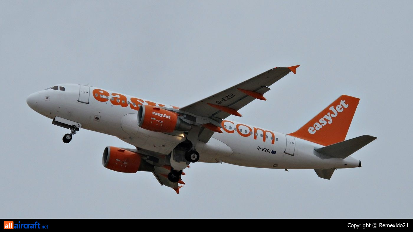 G-EZDI · Airbus A319-111 · (FAO / LPFR)