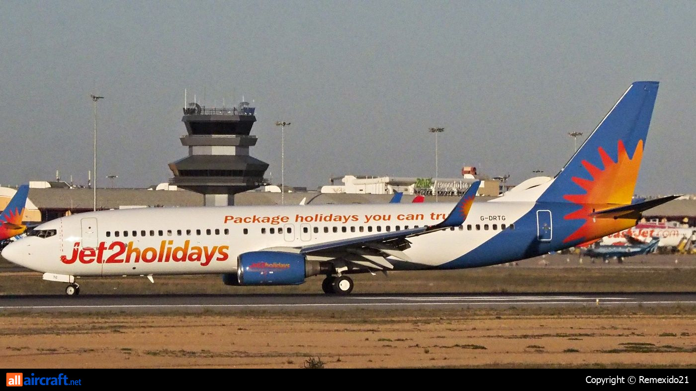 G-DRTG · Boeing 737-8BK(WL) · (FAO / LPFR)