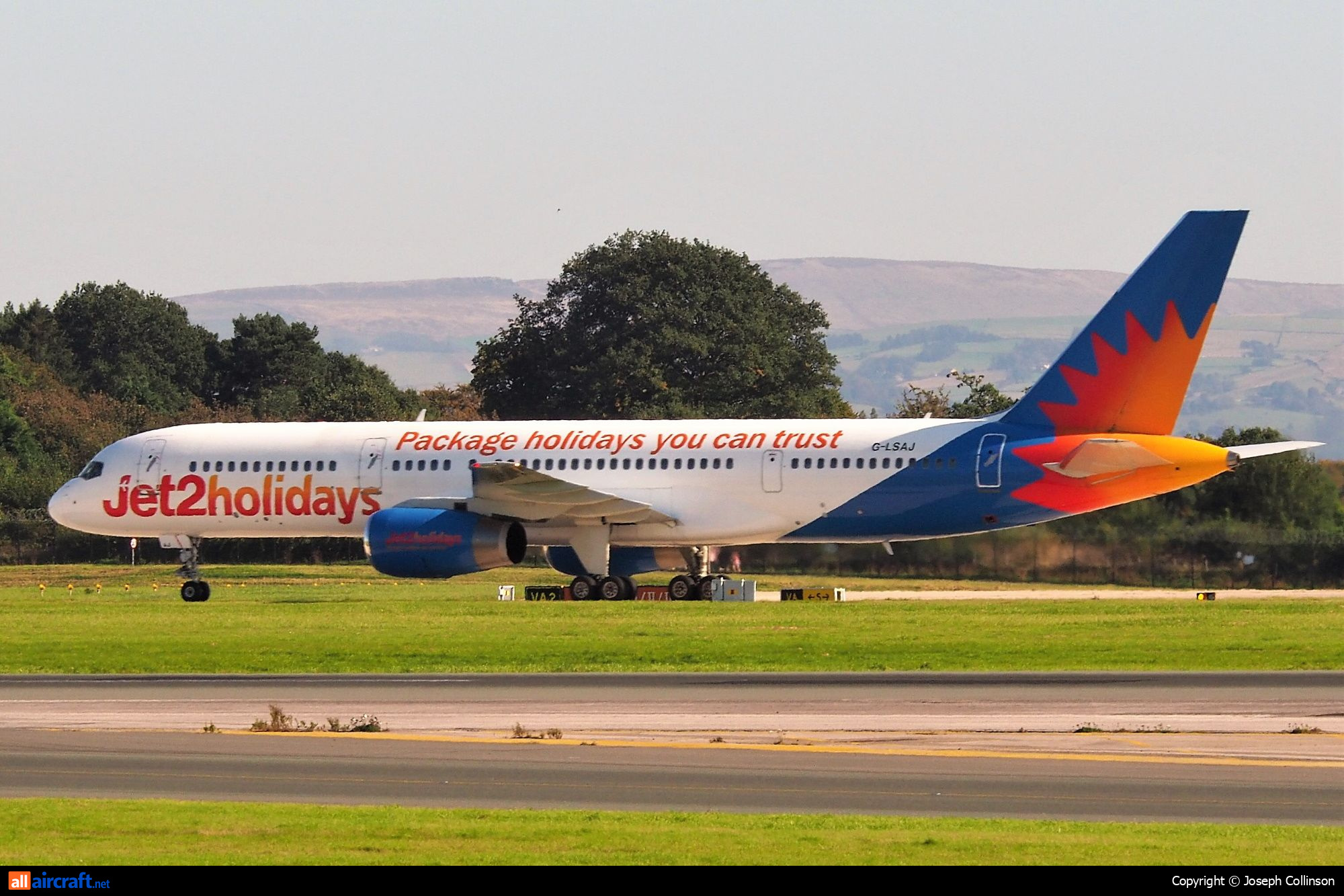 G-LSAJ · Boeing 757-236 · (MAN / EGCC)