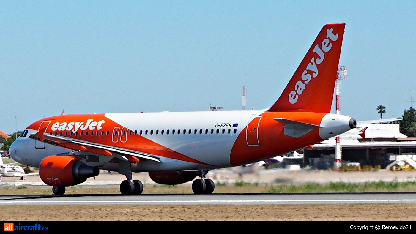 G-EZFB · Airbus A319-111 · (FAO / LPFR)