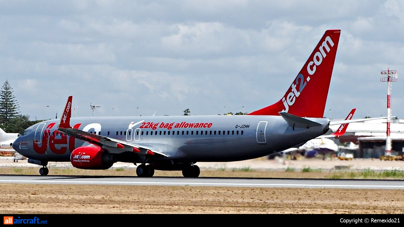 G-JZHH · Boeing 737-85P(WL) · (FAO / LPFR)