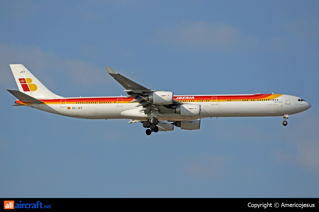 EC-JCY · Airbus A340-642 · (MAD / LEMD)
