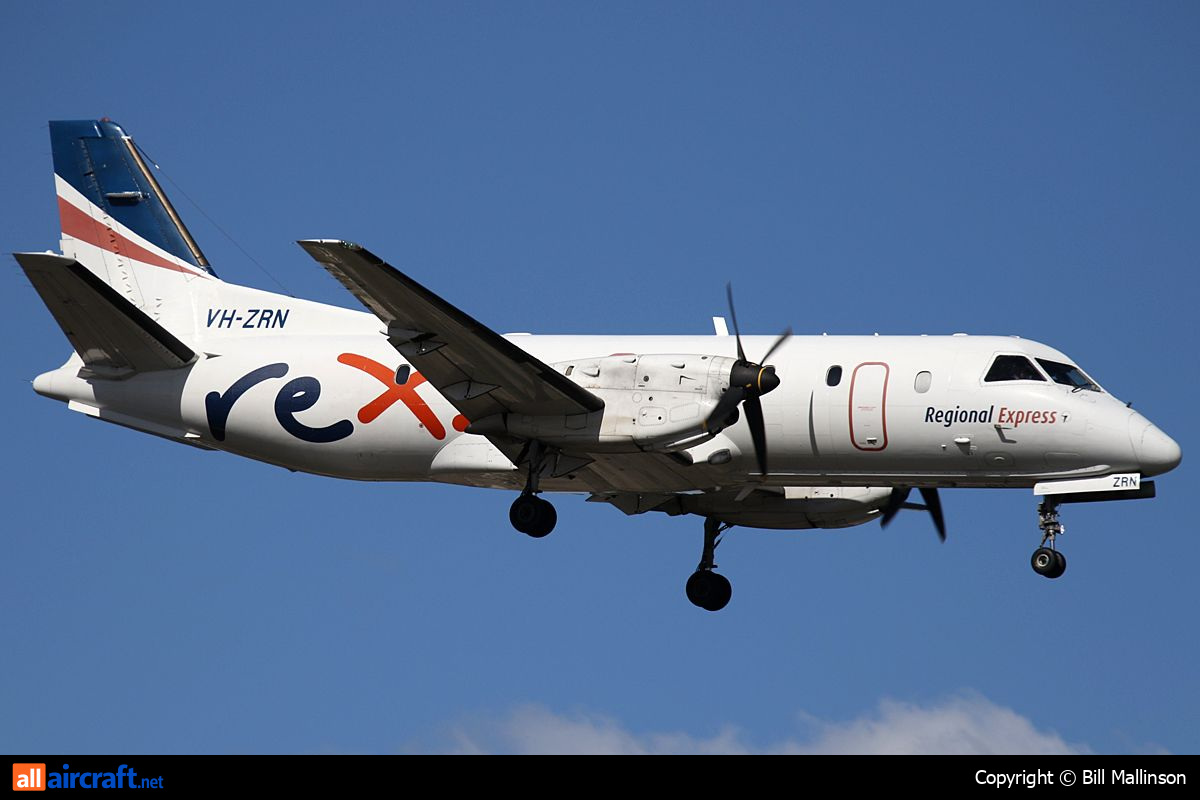 VH-ZRN · Saab 340B · (SYD / YSSY)