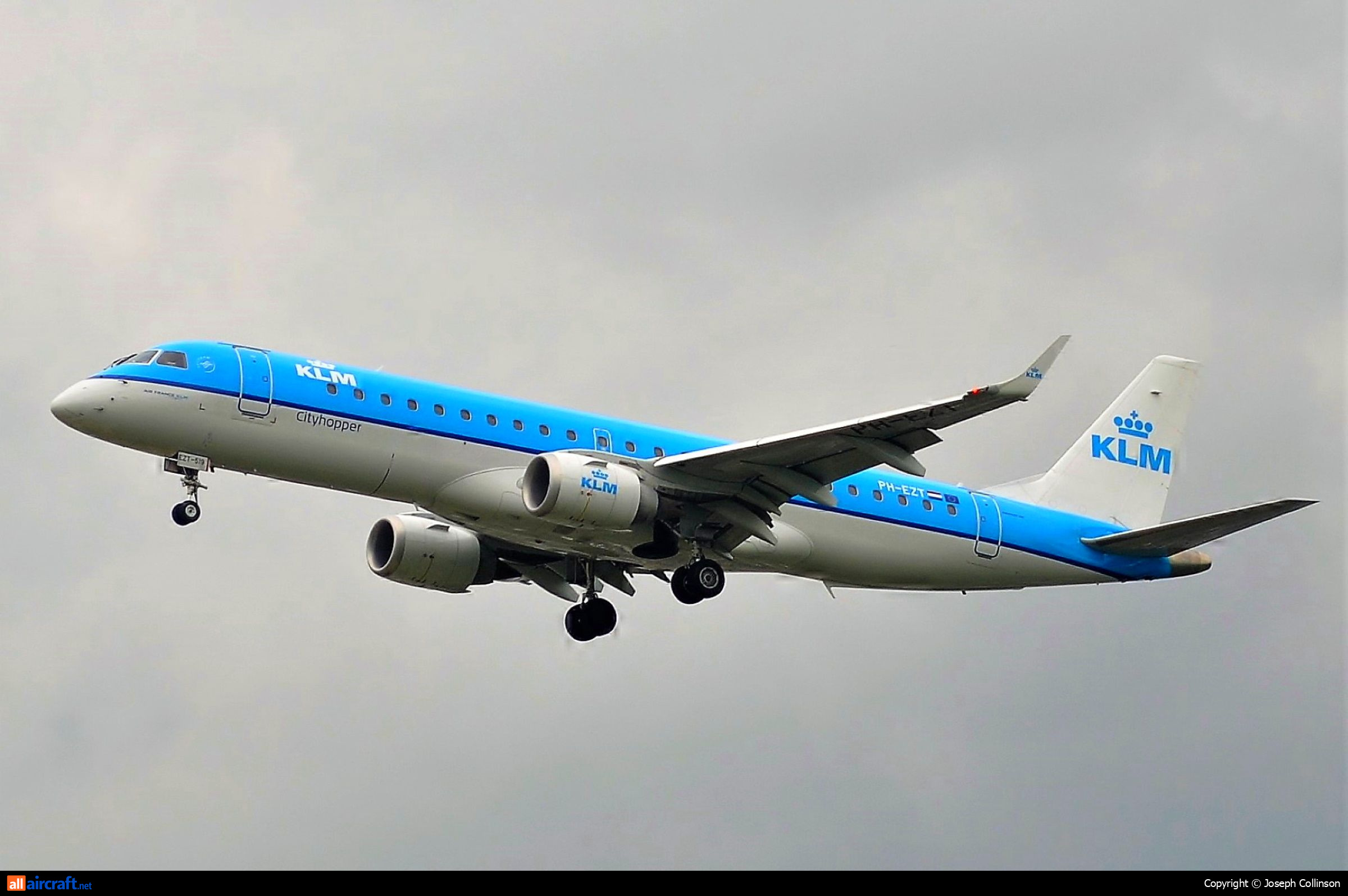 PH-EZT · Embraer 190-100STD · (LHR / EGLL)