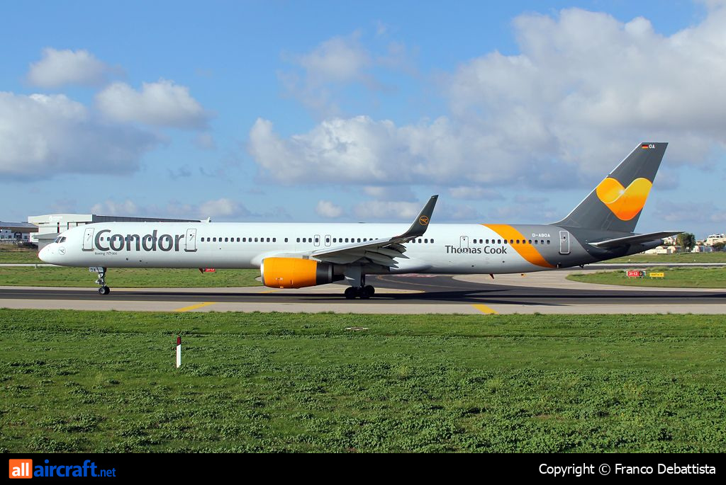D-ABOA · Boeing 757-330(WL) · (MLA / LMML)