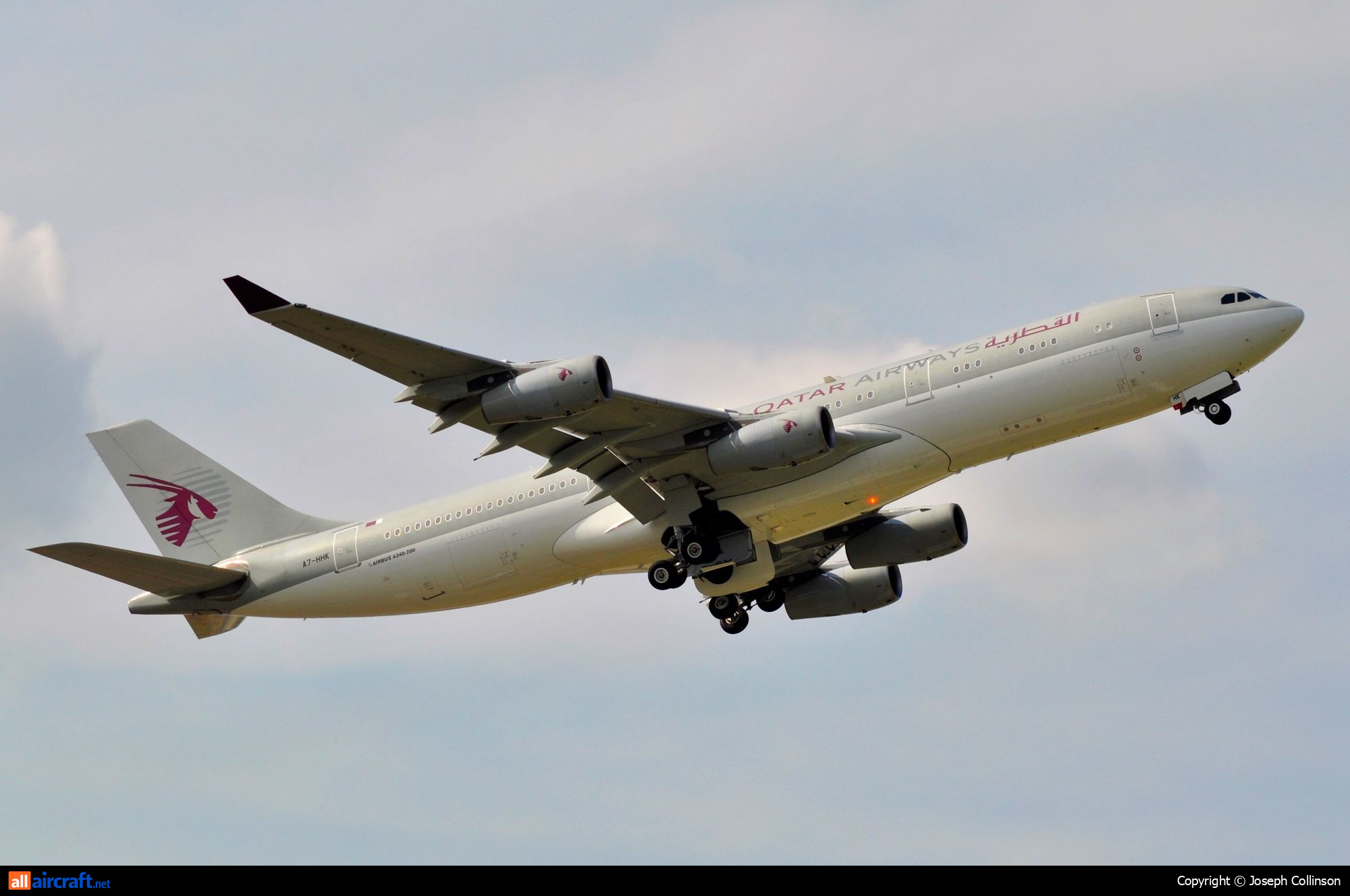 A7-HHK · Airbus A340-211 · (LHR / EGLL)