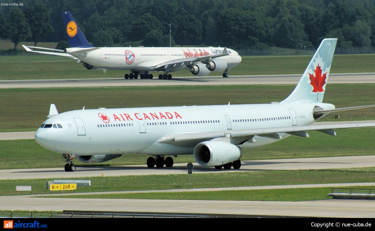 C-GFUR · Airbus A330-343X · (MUC / EDDM)
