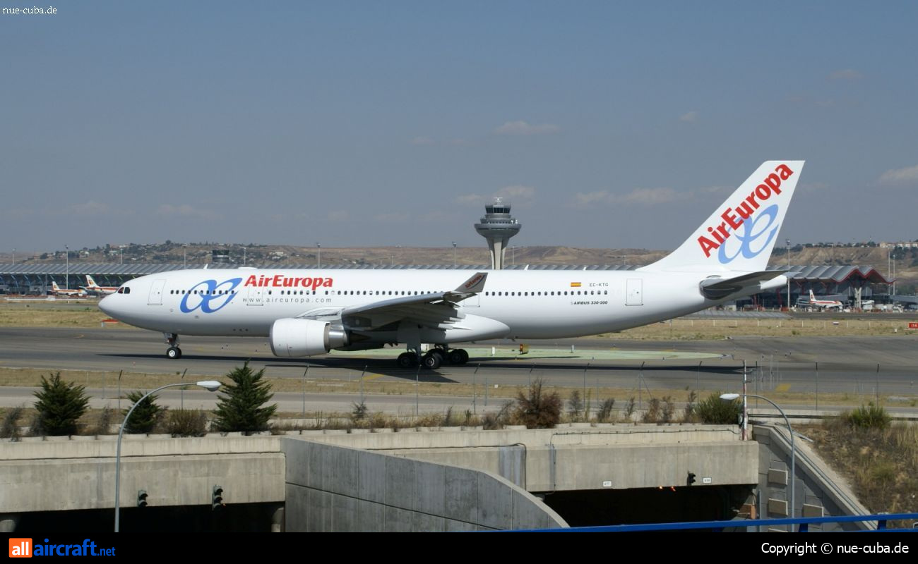 EC-KTG · Airbus A330-202 · (MAD / LEMD)