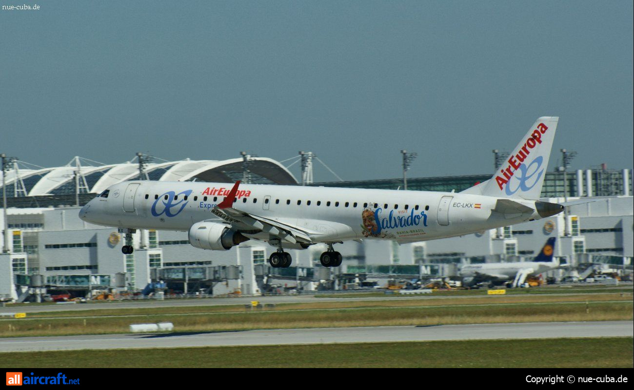 EC-LKX · Embraer 190-200LR · (MUC / EDDM)